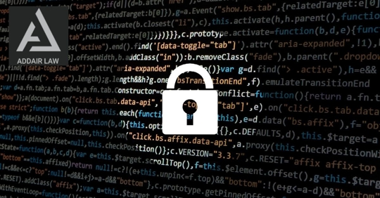 computer crime symbolized by hacker attack or security breach, cyber crime concept, data protection